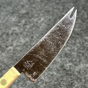 Vintage HOAN Cheese Knife 9" Wood Handle Serving Tool Made In Japan